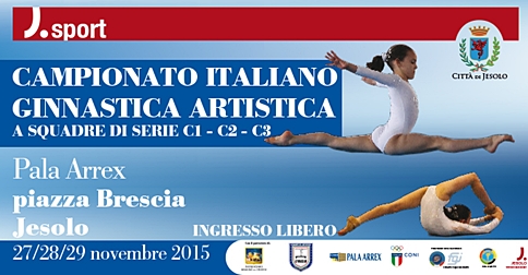 Campionato Italiano di Ginnastica Artistica a squadre 2015