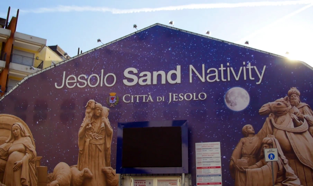 Sand Nativity Jesolo